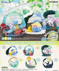 【外箱傷あり】リーメント ポケットモンスター ポケモン Circular diorama collection サーキュラージオラマコレクション BOX商品 全6種類