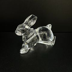 【美品】Baccarat　バカラ 干支　干支シリーズ　うさぎ　兎　置物　ガラス　フィギュリン　クリスタル　縁起物　幸運