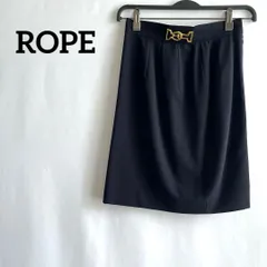 ROPE スカート　台形　オフィス　フォーマル　カジュアル　無地　シンプル