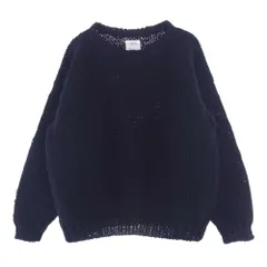 VISVIM ビズビム ニット 22AW 0122205012002 AMPLUS BOATNECK HAND-KNIT アンプラス ボートネック ハンド ニット セーター ブラック系 2【中古】のサムネイル