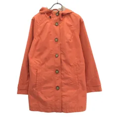 Eddie Bauer エディーバウアー フード付き コート PM サーモンピンク アウトドア レディース 古着