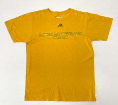 Tシャツ　アディダス　adidas　イエロー　Mサイズ　※Used