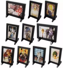 [중고] 마그넷·자석 전 10종 세트 [데스노트전 DEATH NOTE EXHIBITION-Revival- 프레임 마그넷 컬렉션 vol.2] 도쿄 개선 추가 상품