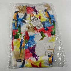 【新品】NEFF ネフ サーフパンツ 水着 M ホワイト 海やプールに最適【M151】