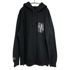 定価59400円 UNDERCOVER TWIN PEAKS 裏起毛 脇リブ ZIP タタキ フーディー パッチ パーカー ジップ UC2D4801-3 A.BLACK サイズ５ アンダーカバー ツイン ピークス HOODIE HOODED PARKER 黒