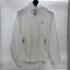 02w14877 ラコステ LACOSTE  撥水コットンブルゾン  ホワイト XS  メンズ  ブルゾン  【中古品】