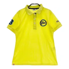 サイズ：L FILA GOLF フィラゴルフ  半袖ポロシャツ  イエロー系 [240101450926] ゴルフウェア レディース ストスト