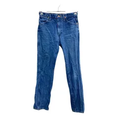 Wrangler カウボーイ ロングパンツ W30 ラングラー ブルー コットン メキシコ製 古着卸 アメリカ仕入 2501-840