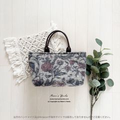 ハンドメイド バケツトートバッグ ミナペルホネン rosy 525 - メルカリ