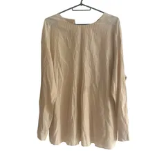 LB1 UNTITLED アンタイトル 長袖ブラウス カットソー ベージュ レディース 2サイズ