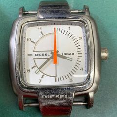 完品】電池交換済 DIESEL 腕時計 コマ・箱・説明書付アーカイブ Y2K 