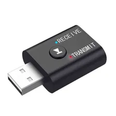 Bluetooth 5.0 TV 音 USB トランシーバー レシーバー アダプタ ミニステレオカーオーディオTV CDプレーヤー ドングル 送信機 受信器
