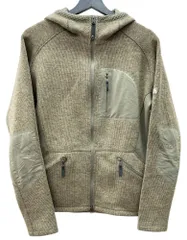 ナイキ NIKE エーシージー ACG 00s 90s パーカー フーディ ジップアップ ダブルジップ ウール WOOL 毛 テック系 ギミック タイ製 ベージュ系 カーキ系 パーカ ベージュ Mサイズ 104MT-1977