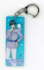 【中古】キーホルダー 糸師凛×ポチャッコ 「ブルーロック×サンリオキャラクターズ PremiumShop 第2弾 オーロラスティックキーホルダー」