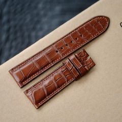 腕時計革ベルト アリゲーター ワニ革 時計バンド 本革 腕時計バンド 交換ベルト レザーベルト レザーバンド 凹凸型  凹凸型 弓カン 特殊形状 交換用工具付 9mm~29mm
