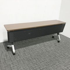 コクヨ 会議テーブル フラップ式 KT-620 ブラウン 