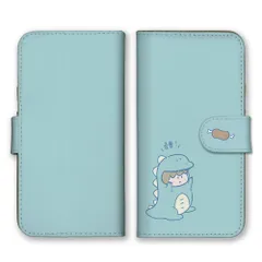 iPhone14 ケース 手帳型 アイフォン14 スマホケース 携帯ケース 恐竜 怪獣 着ぐるみ 韓国 男の子 子ども かわいい パステル シンプル カラー08