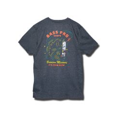 日本未発売 バス プロ ショップス ブランソン フィッシュ ギャラクシー Tシャツ / BASS PRO SHOPS BRANSON FISH GALAXY S/S TEE [CHARCOAL HEATHER]