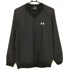 アンダーアーマー スニード 黒 Vネック 裏地メッシュ メンズ SM(S) ゴルフウェア UNDER ARMOUR