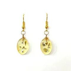 【ハンドメイド】UVレジン　ピアス　シンプル 