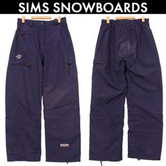 SIMS シムス スノボ パンツ スキー ウィンタースポーツ  メンズ 中古 ZONE 2 ネイビー サイズ M コンディション C