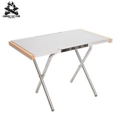 GENERIC OUTDOOR ステンレストップテーブル 焚火テーブル 焚き火テーブル ステンレス耐熱テーブル バーベキューテーブル 収納ケース付き ケース セット ファイアテーブル キャンプ アウトドアテーブル サイドテーブル 焚き火用 BBQテーブル