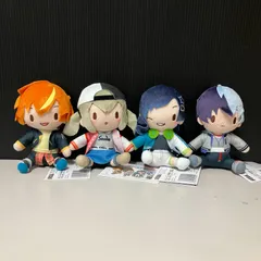 【むつ86-062207】プロジェクトセカイ カラフルステージ！ feat. 初音ミク ふわぷち ミニぬいぐるみ “Vivid BAD SQUAD” 4種セット