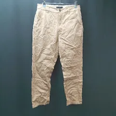 ◇ JEANASIS ジーナシス 薄手 ストレッチ カジュアル オシャレ シンプル 綺麗め パンツ サイズS ブラウン レディース E  【1310300005803】