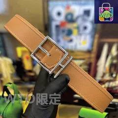 【今日特価】Hermes ニューモデル デュアルレザーベルト