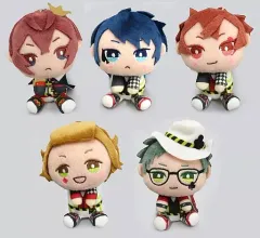 【中古】雑貨 全5種セット ＆ you モアプラスキーチェーンマスコット“ハーツラビュル寮” 「ディズニー ツイステッドワンダーランド」