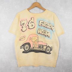 60s スヌーピーハンドペイント 半袖スウェット - メルカリ