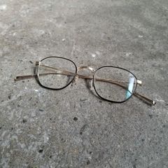 EYEVAN Talton G-C アイヴァン タルトン オクタゴンシェイプ ゴールド ブラック 47□21-145