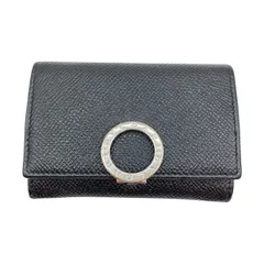 【極美品】BVLGARI ロゴマニア キャンバス コインケース 丸型　デニム 極美品】BVLGARI ロゴマニア キャンバス コインケース 丸型