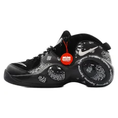 NIKE (ナイキ) 22SS×SUPREME AIR ZOOM FLIGHT 95 シュプリーム エアズームフライト ハイカットスニーカー ブラック US9.5/27.5cm DJ8604-001のサムネイル
