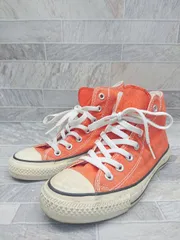 ◇ Θ CONVERSE コンバース オールスター ハイカット スニーカー シューズ サイズ23.0 オレンジ レディース E  【1507010012089】