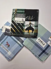 【新品】ブランド メンズ タオルハンカチ 3枚セット