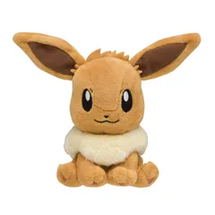 【新着商品】ぬいぐるみ Pokemon ポケモンセンターオリジナル fit イーブイ 16×17×8.5(H×W×D:㎝)