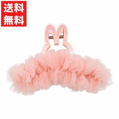 ミッフィー MF チュールバンスクリップ ピンク ヘアクリップ ヘアアクセサリー まとめ髪 ヘアアレンジ シャーベットカラー