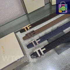 【今日特価】Tom Ford ダブルフェイス レザーベルト