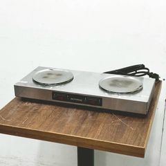 BONMAC 電気式 2連コーヒーウォーマー CWF-L2 ラッキーコーヒーマシン 中古 業務用　③