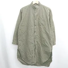 ◇ ◎ ⊇ Upscape Audience 長袖 ロングシャツ サイズM カーキ系 メンズ E  【1506230020256】のサムネイル