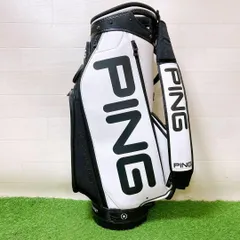 PING スタンドキャディバック2個セット美品❗️単品売りも可能。 PING スタンドバッグ ホワイト PING】CB-N2503 PIPE FRAME STAND