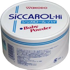 サラッとした肌ざわり、さわやかな香り　和光堂　シッカロール・ハイ　ベビーパウダー　紙箱入　１７０ｇ　３個セット