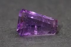 天然アメシスト ルース 0.844ct 約7mm×4mm *ソーティング付き！