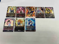 ドラゴンボールスーパーカードゲーム　SRまとめ売り　トランクス　魔人ブウ　ベジータ　大猿ベジータ　孫悟空　フリーザなど