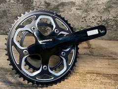 SHIMANO FC-RS500 クランクセット 175mm 46-36T未使用 Amazon | シマノ FC-RS500 クランクセット ブラック 46X36T/175