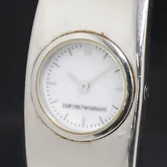 QZ バングルウォッチ エンポリオアルマーニ AR-5404 白文字盤 レディース腕時計 2000000 NSK KRK