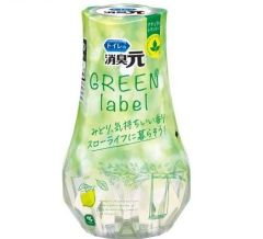トイレの消臭元 グリーンラベル ナチュラルレモンリーフ(400ml)【トイレの消