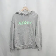 ◇ ⊇ NERDY ノルディ 長袖 パーカー サイズS グレー レディース メンズ E  【1502180021701】のサムネイル