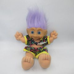 1991 90's TREASURE TROLLS Treasure Trolls Doll Figure Plush Toy Vintage